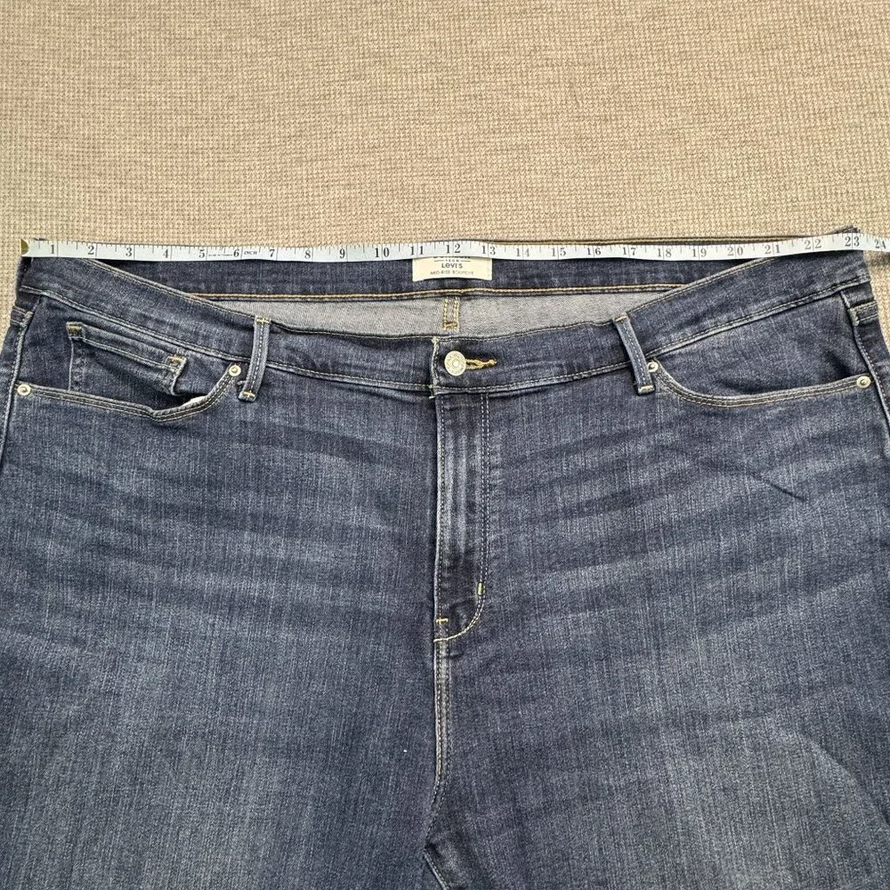 Denizen From Levis Womens Size 24W Mid-Rise Bootcut Jeans Blue Denim Curvy - Picture 9 of 15